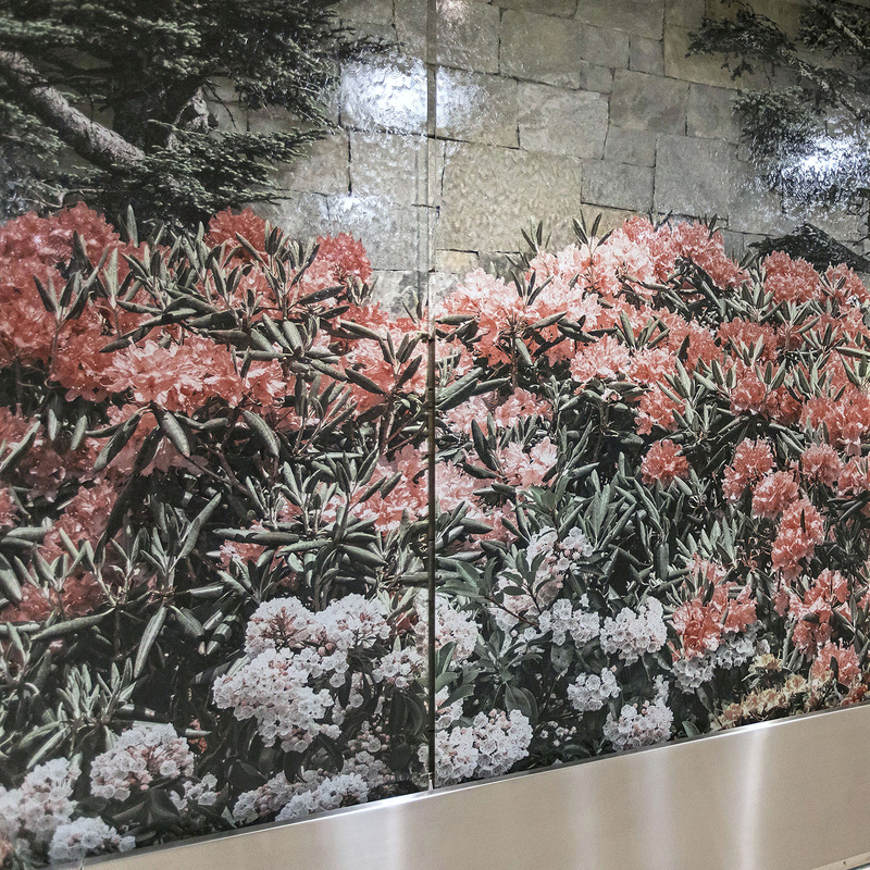 Souvenir of a Mountain Garden, detail